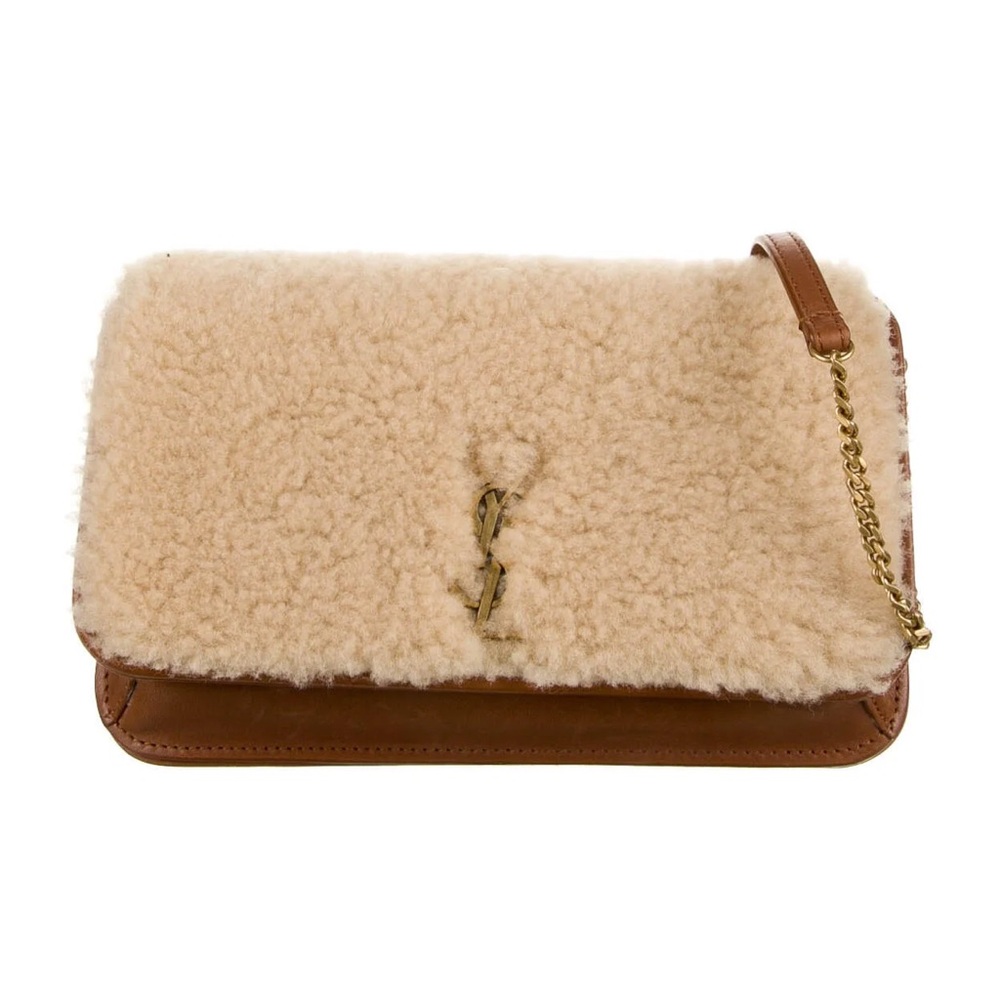 YSL shearling cassandra bag